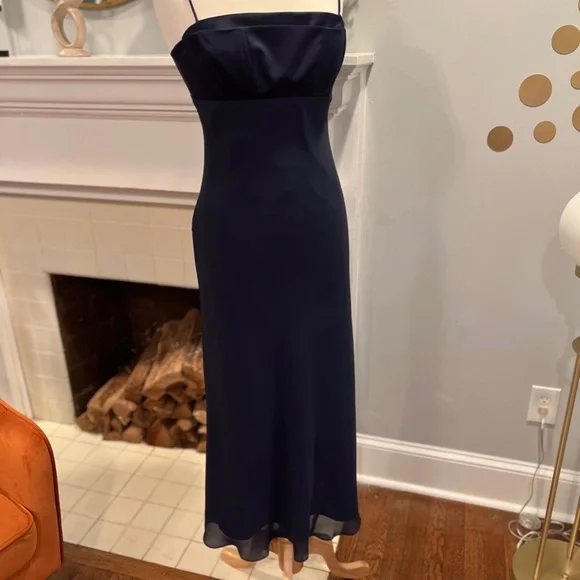 Micheal Angelo Navy Blue Formal / cocktail dress - Picture 5 of 6